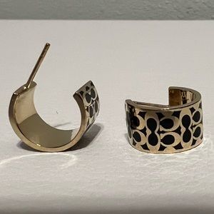 NWOT COACH Earrings